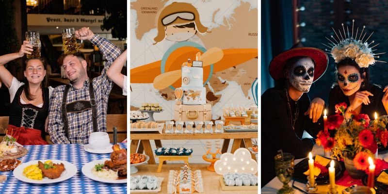 Travel and Culture Party Themes for adults
