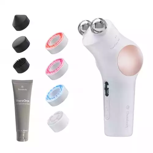 TheraFace PRO Microcurrent Facial Device - 8-in-1 Compact Face Massager