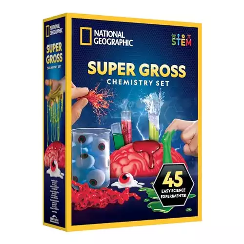 NATIONAL GEOGRAPHIC - Gross Science Kit - 45 Experiments