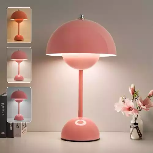 Mushroom LED Bedside Lamp