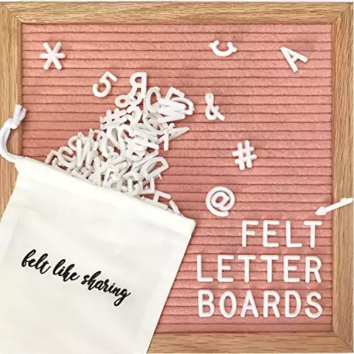 Changeable Letter Board with Letters