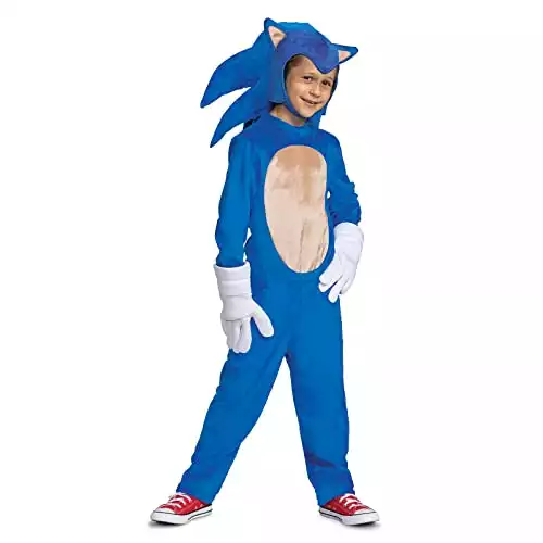 Official Deluxe Sonic Movie Costume and Headpiece