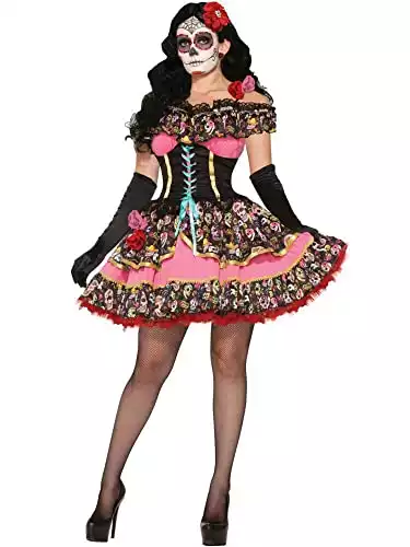 Day Of Dead Seniorita Costume