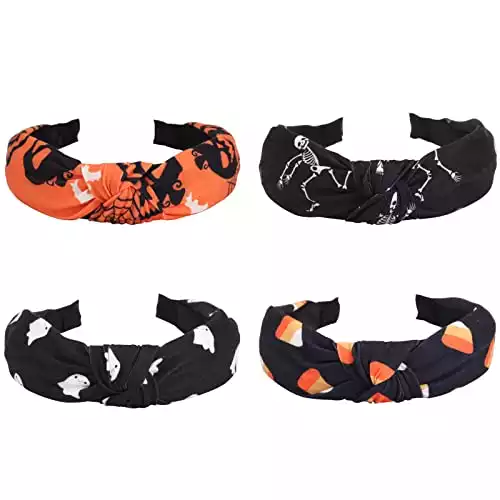 Four Halloween Headbands