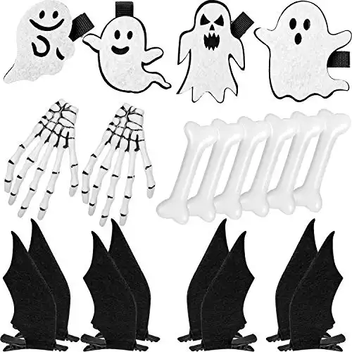 20 Pieces Halloween Hair Clips