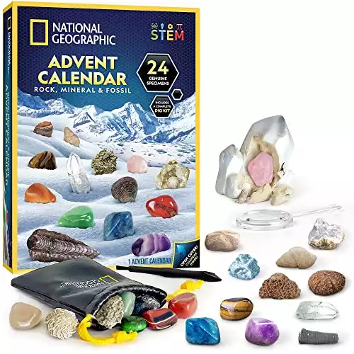 National Geographic Rock Collection Advent Calendar 2023