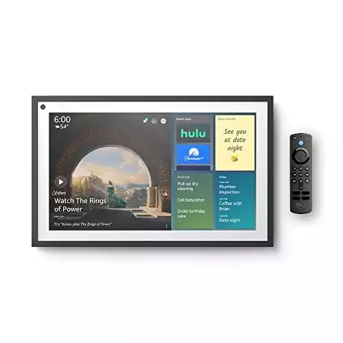 Smart display with Alexa and Fire TV built in