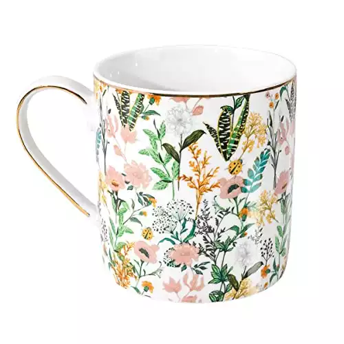 Elegant, Floral Design Mug