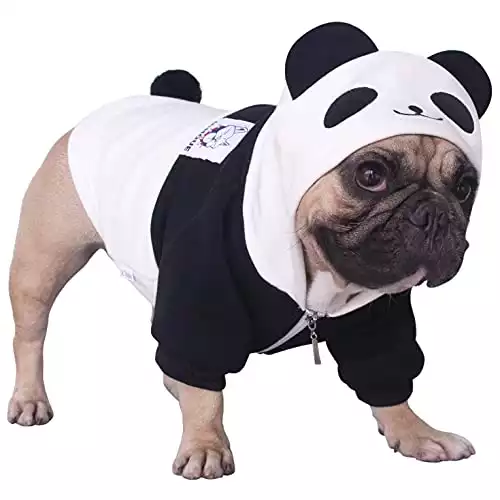 Panda Dog Costume