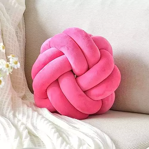 Round Changeability Knotted Pillows