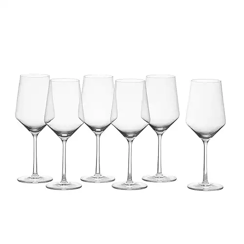 Set of Six Crystal Pure Stemware hou