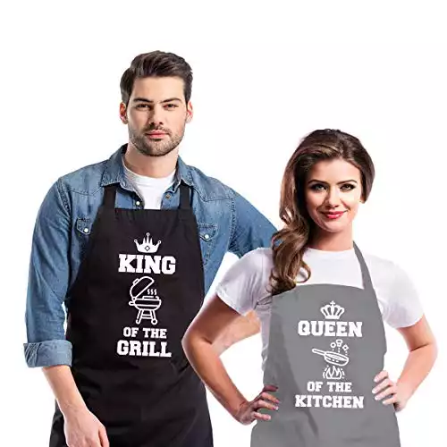 Saukore - Funny Aprons for Couple