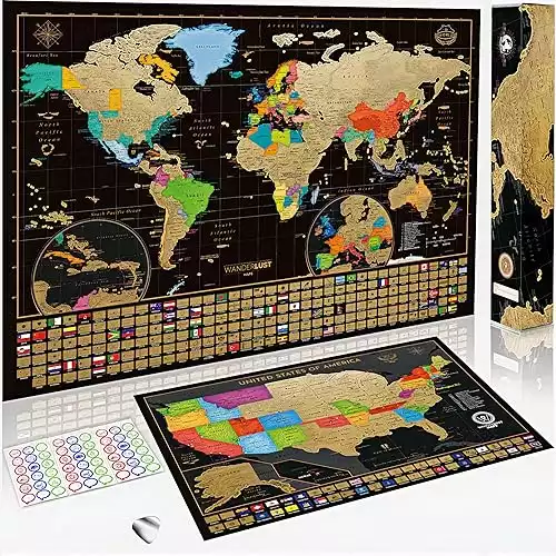 Scratch Off World Map