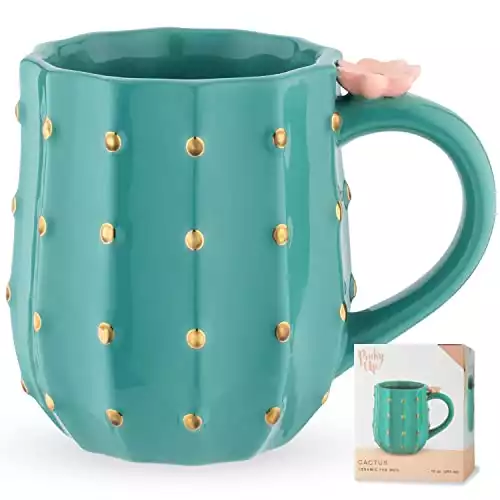 Elegant Cermic Cactus Mug