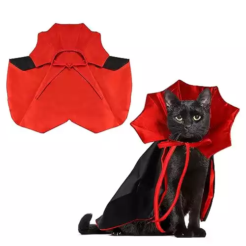 Vampire Cloak Cat Costume