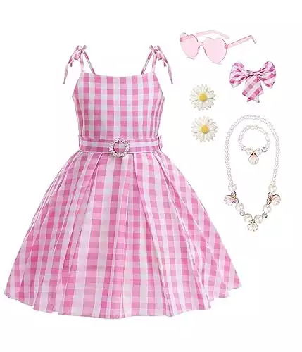 Barbie Pink Dress For Kids