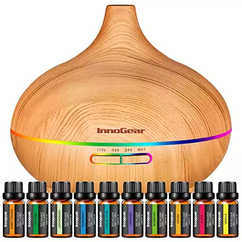 Aromatherapy Diffuser & Essential Oil Set