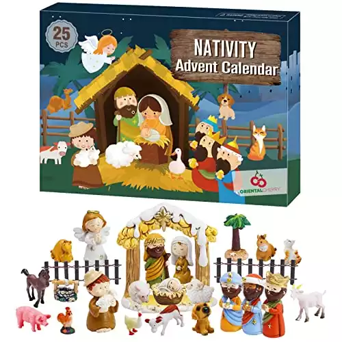 Christmas Nativity Scene Advent Calendar