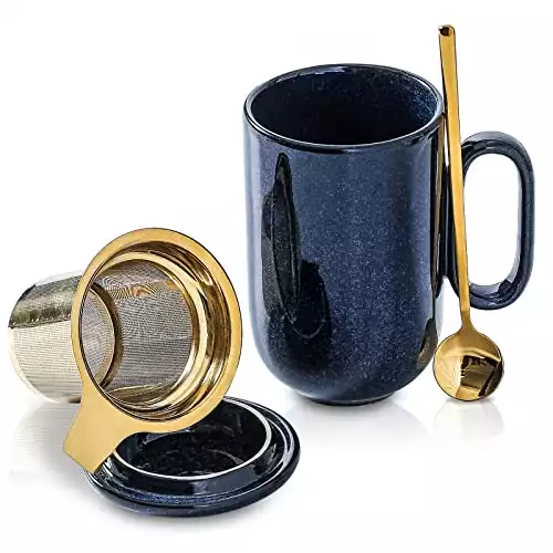 Ceramic Tea Cup Mug Infuser