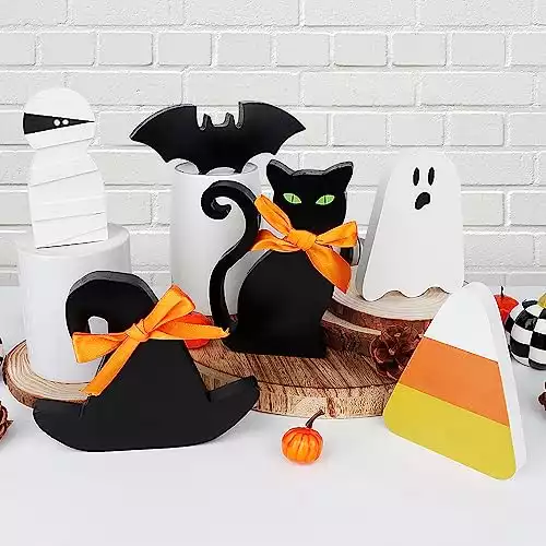 Halloween Table Free Standing Wooden Deco