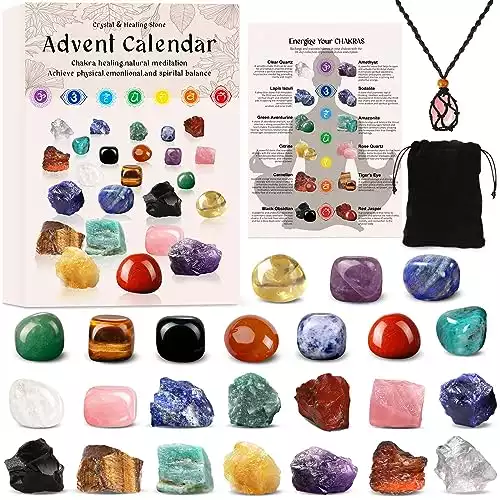 Advent Calendar With Crystals