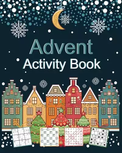 Advent Activity Book: Logic Puzzles for Holiday Season