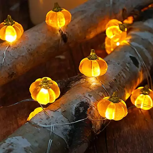 Halloween Pumpkin LED String Lights