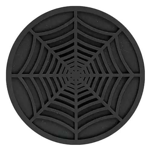 Six Silicone Spider Drink Coasters