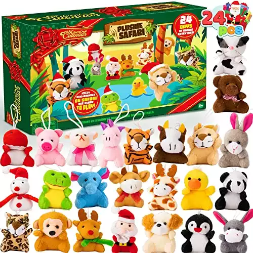 Mini Animal Plush Advent Calendar