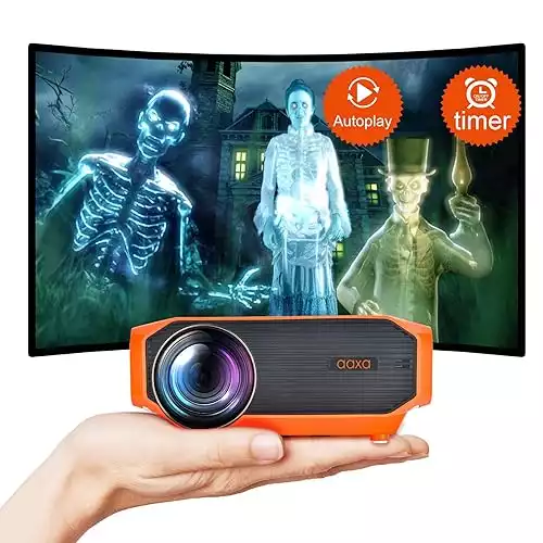 AAXA HP4 Halloween Projector For Haunted Windows