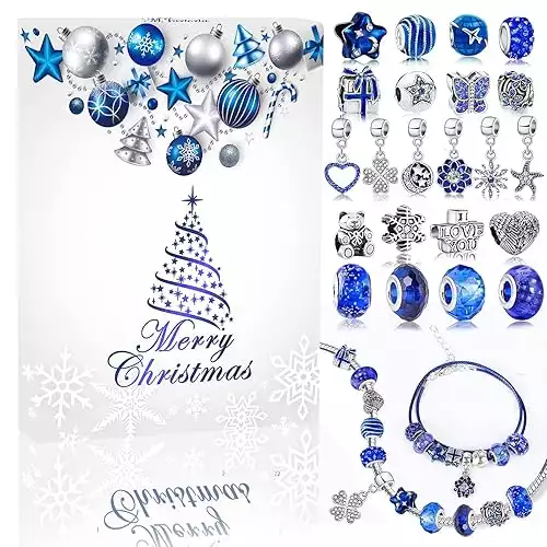 Blue Jewellery Christmas Aavent Calendar