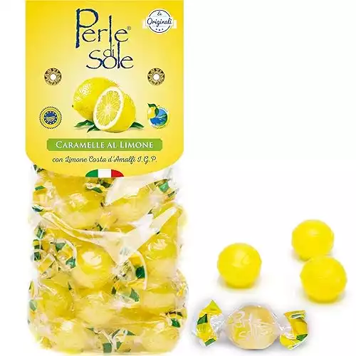 Perle di Sole - Italian Lemon Drops Hard Candy