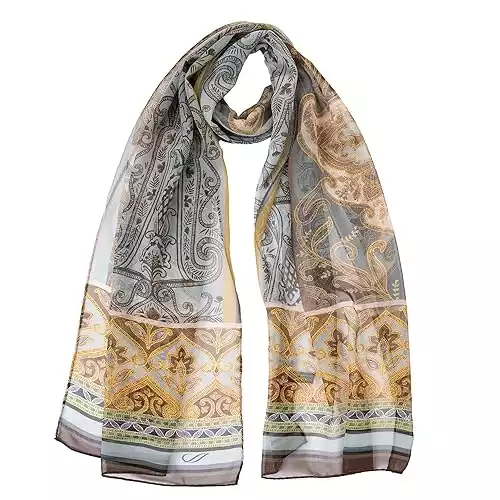 Stylish Silk Long Scarf