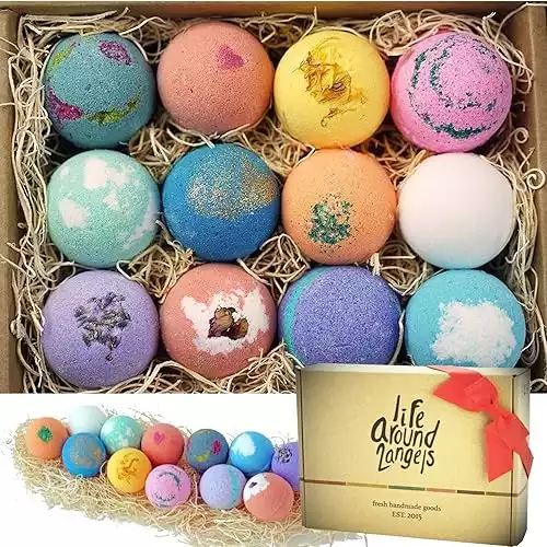 Handmade Bath Bombs Set of 12