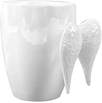 Ceramic Angel Wings Coffee Mug