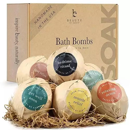 Bath Bomb Gift Set - Made with Natural and Organic Ingredients