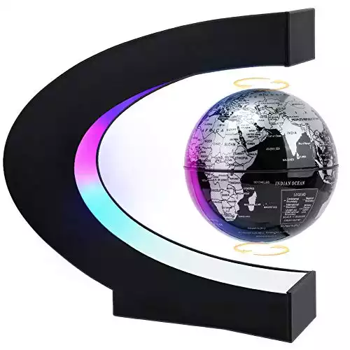 Magnetic Levitating Globe with LED Light