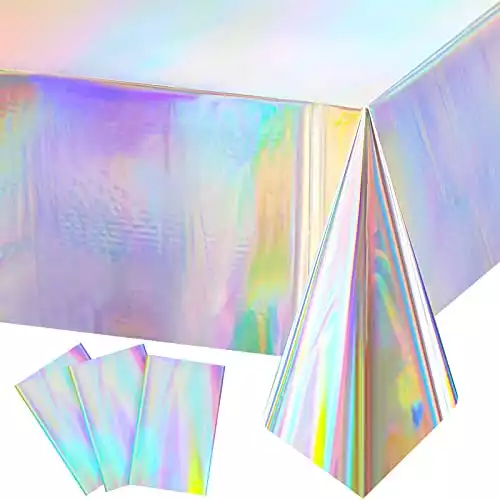 Holographic Plastic Tablecloths