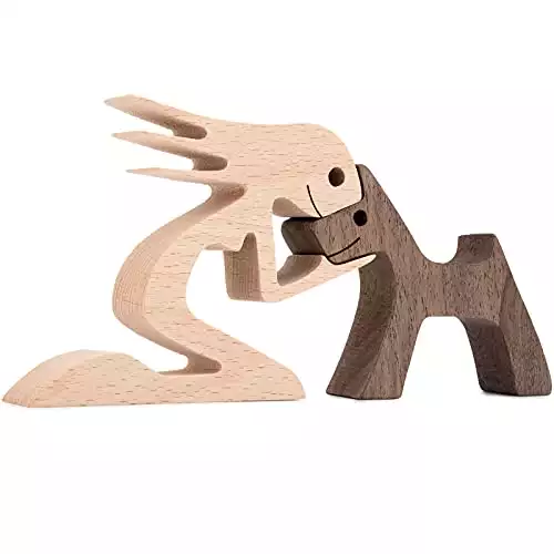 Wooden Figurine Home Decor