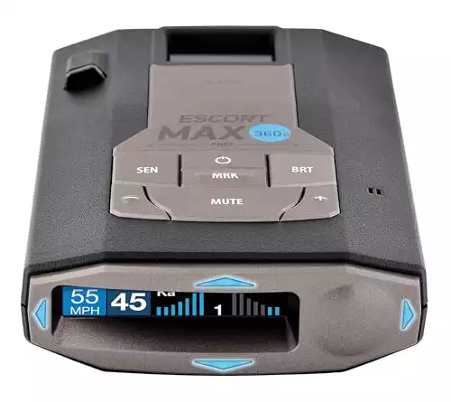 Escort MAX360C Laser Radar Detector