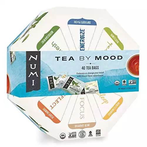 Gift Set of 40 Tea Premium Organic Tea Bags