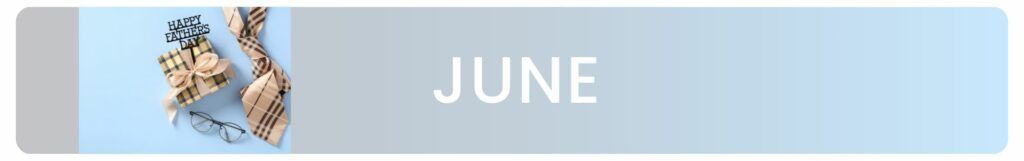 gift-giving annual calendar june