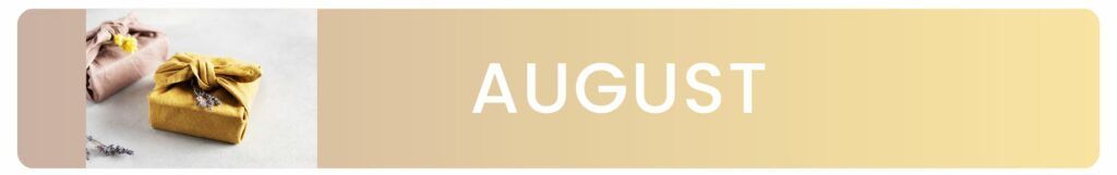 gift-giving annual calendar august