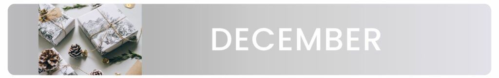 gift-giving annual calendar december