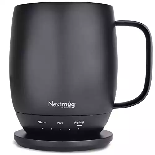 Temperature-Controlled, Self-Heating Mug