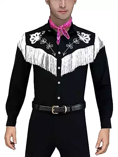 Ken Cowboy Costume With Scarf