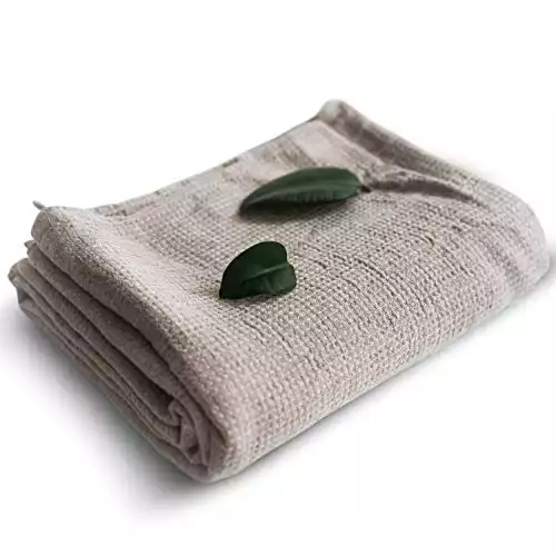 Pure 100% Linen Bath Towel