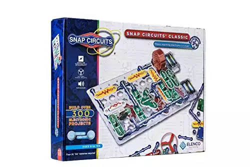 Snap Circuits Classic SC-300 Electronics Exploration Kit with over 300 Projects