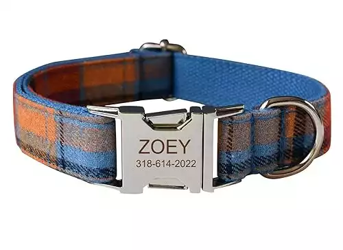 Personalized Engraved Dog Collars