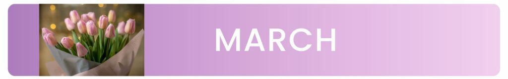 gift annual calendar march